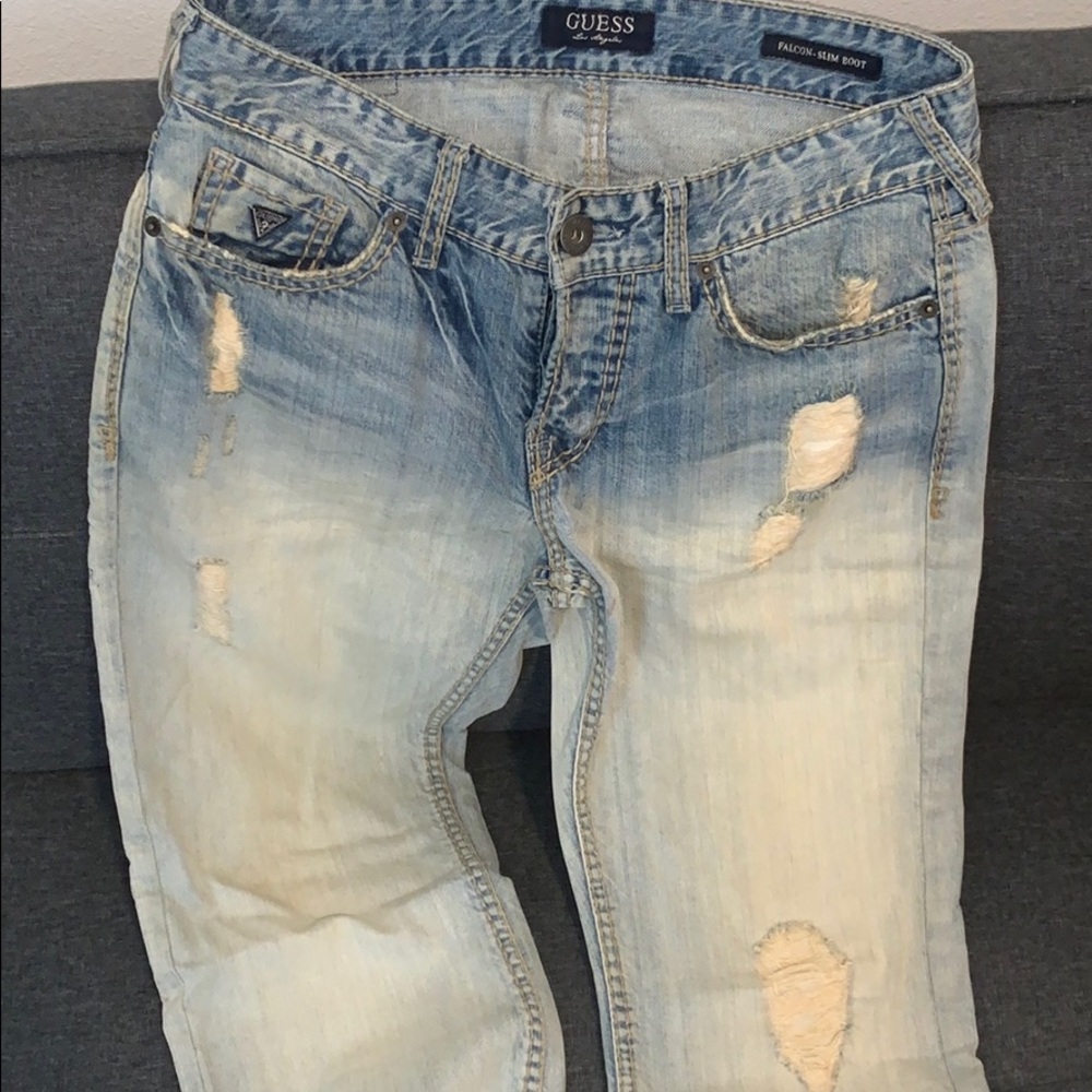 Guess jeans men’s slim fit bootcut size 30x30